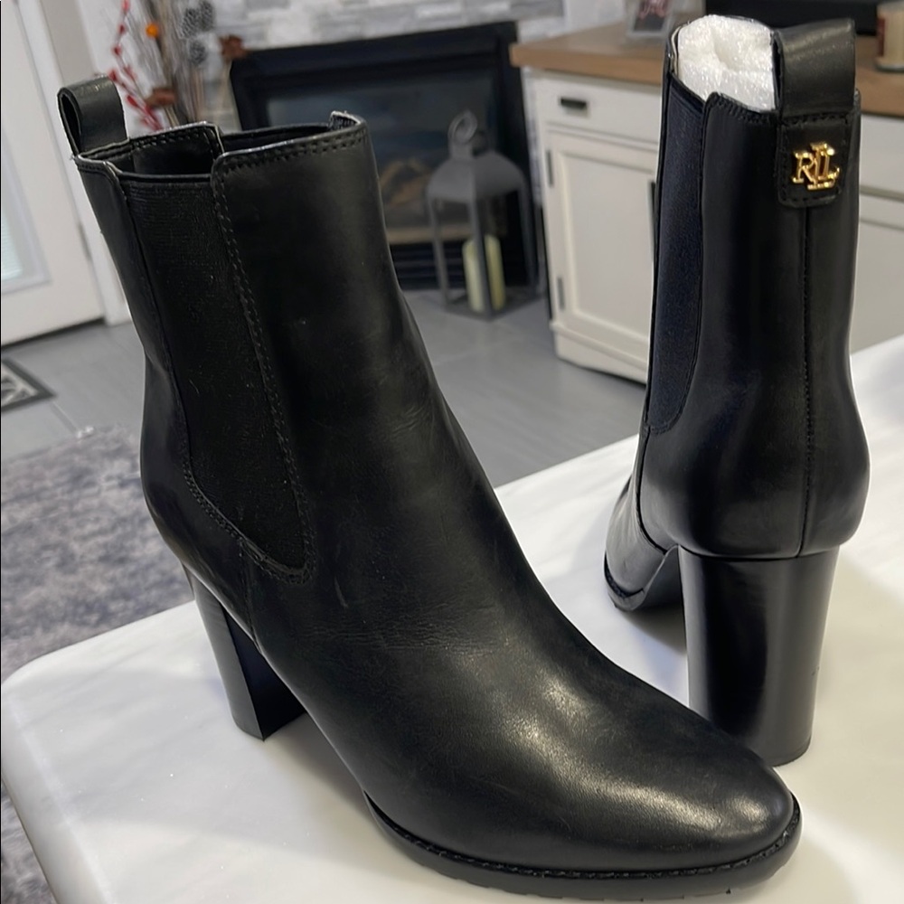 Ralph Lauren Black Women's Boots